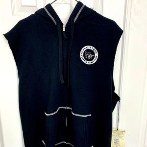 True Religion sleeveless hoodie